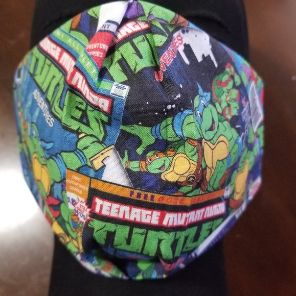 Hand Crafted Other - Teenage Mutant Ninja Turtles Cotton Facemask